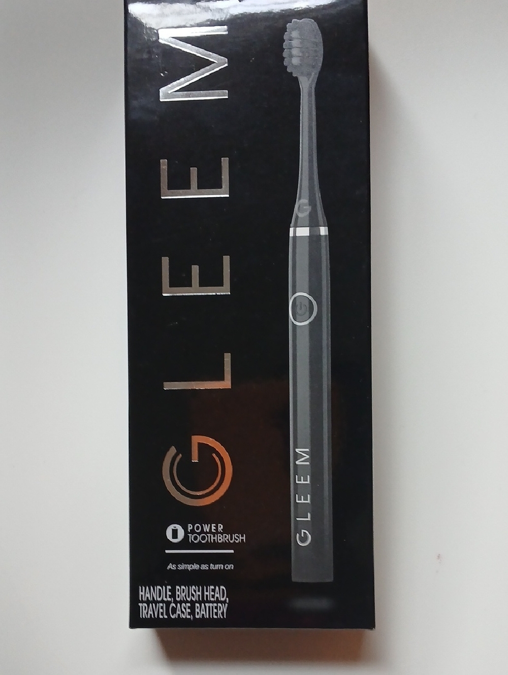 GLEEM Electric Toothbrush - Black